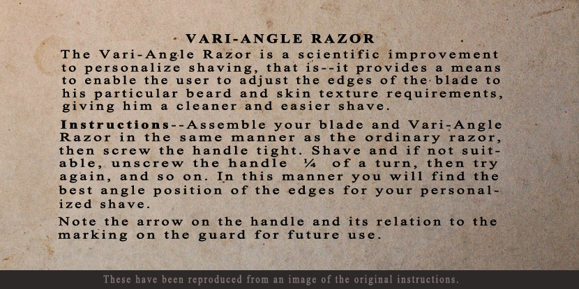 Instructions
